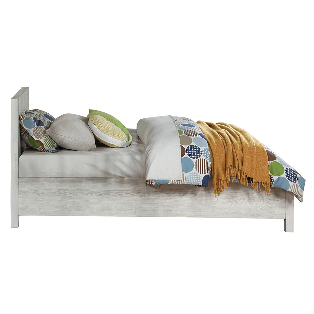 Celerina - Queen Bed - Weathered White
