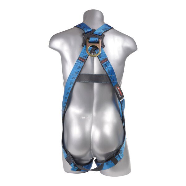 Kapture 3 Point Essential Full Body Harness - Dorsal D-Ring - Pull Thru Legs - All Sizes