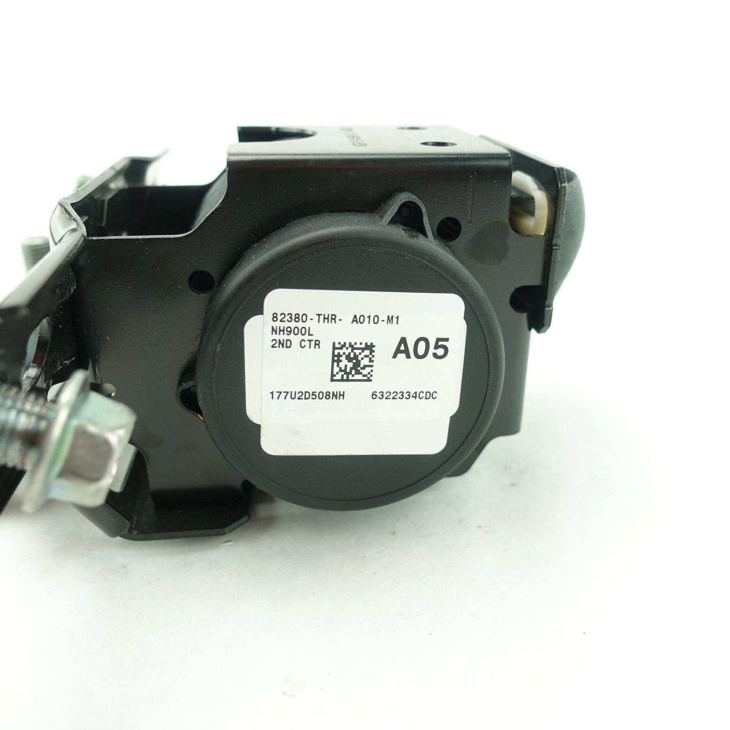 2022 2023 2024 2025 2026 Honda Odyssey 2nd Row Center Seat Belt Retractor Black