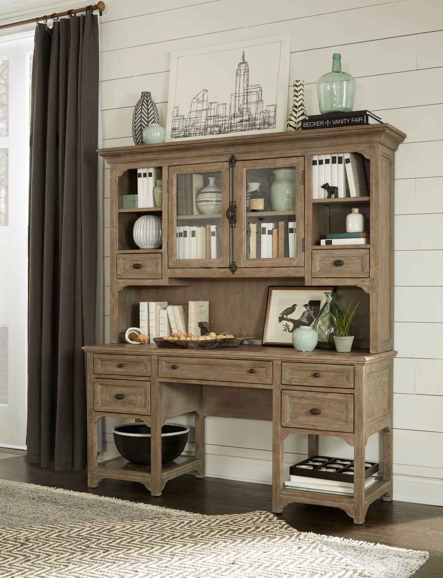 Tinley Park - Desk - Dove Tail Gray