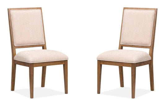 Marcel - Upholstered Side Chair (Set of 2) - Harvest Brown