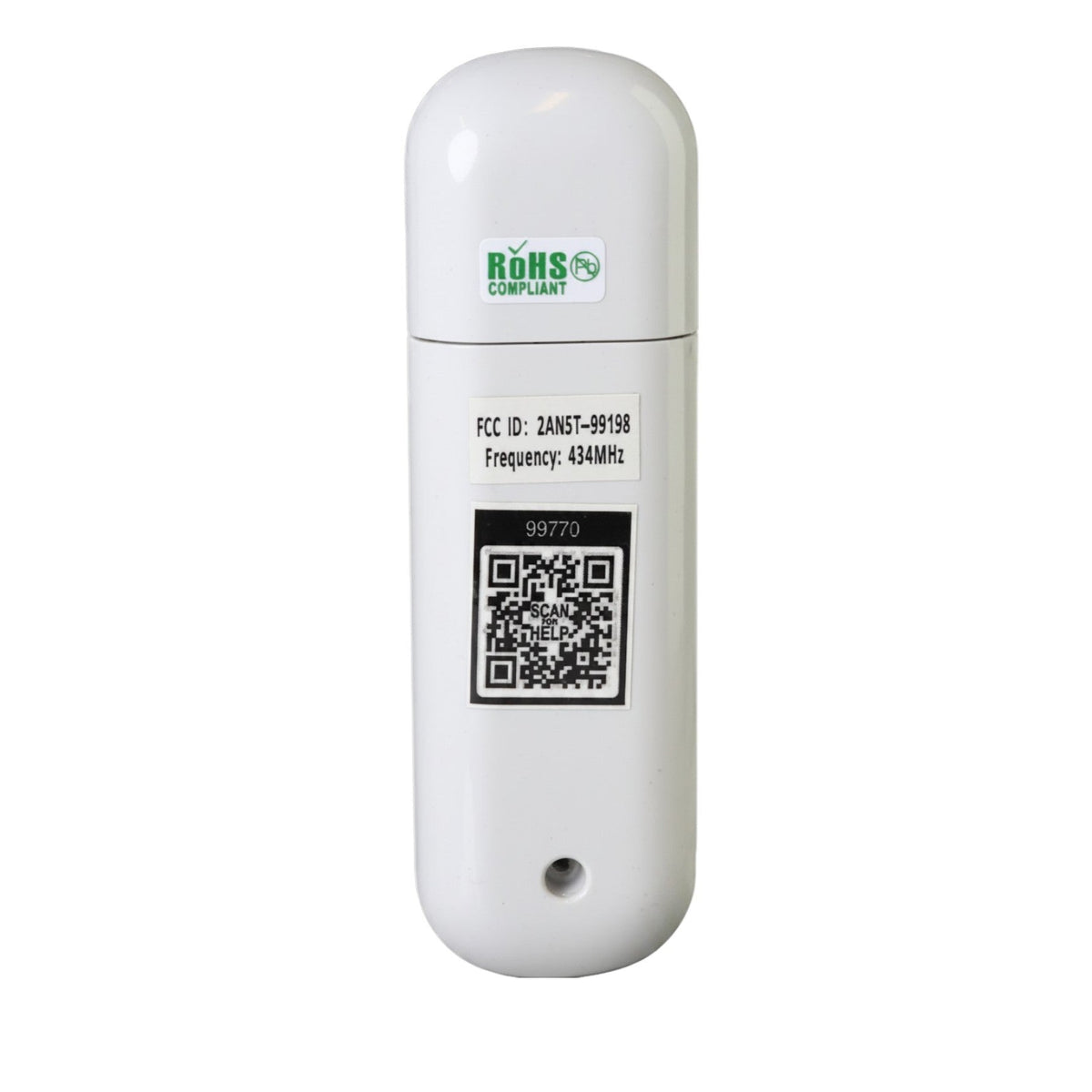 Anderic Substitute for Hunter 99770 Ceiling Fan Remote Control | 434 Mhz [99770]