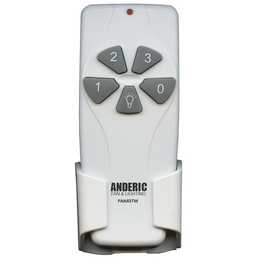 Substitute for Harbor Breeze KUJCE9103 Ceiling Fan Remote Control [FAN53TW]