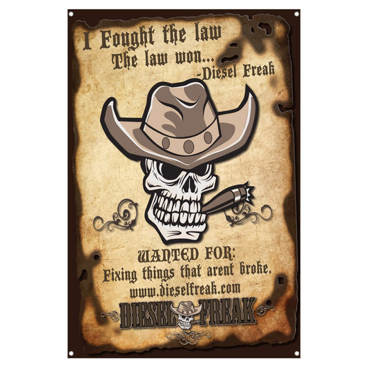 Diesel Freak Fought the law Banner