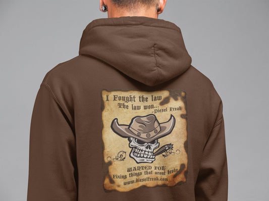 Diesel Freak Fought The Law Hoodie