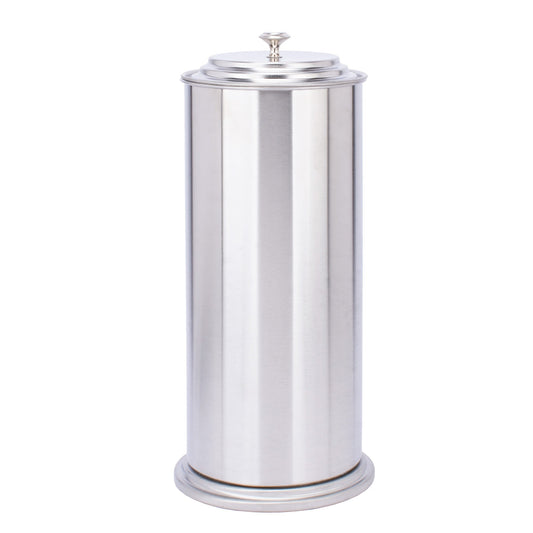 Freestanding Extra Large Toilet Paper Holder  (Stainless Steel Finish)