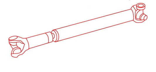 HD Front Driveshaft for Roxor