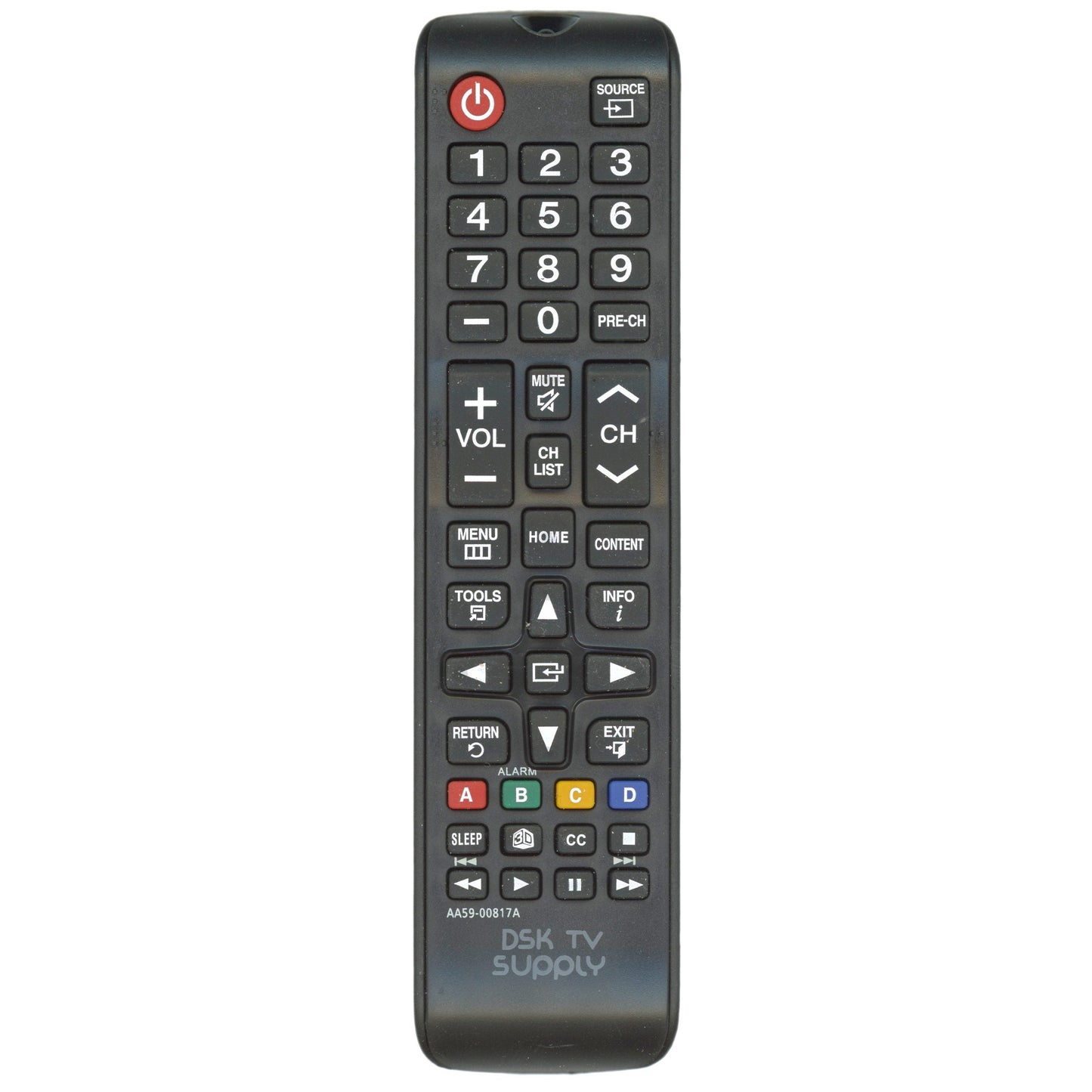 Samsung AA59-00817A Hospitality TV Remote Control - AA5900817A