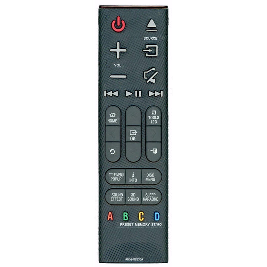 Anderic AH5902630A for Samsung Sound Bar Remote Control - AH59-02630A [AH5902630A]