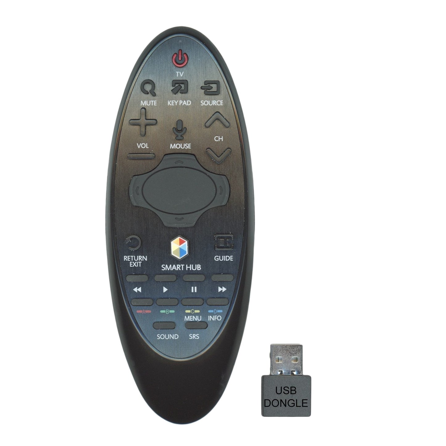 Substitute for Samsung BN59-01185K Smart TV Remote Control with Cursor - BN5901185K [SR7557, No Voice]