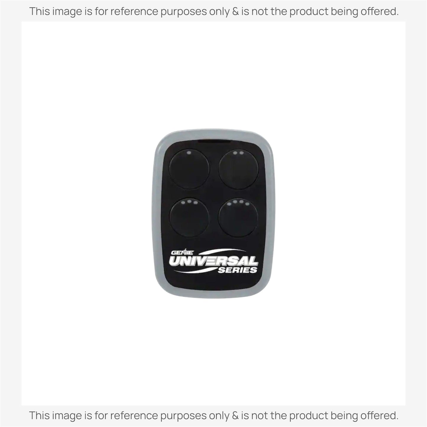 Substitute for Genie GU4TG2-R Universal 4-Button with DIP and Learn Garage Door Opener Remote Control [375UT-3button]