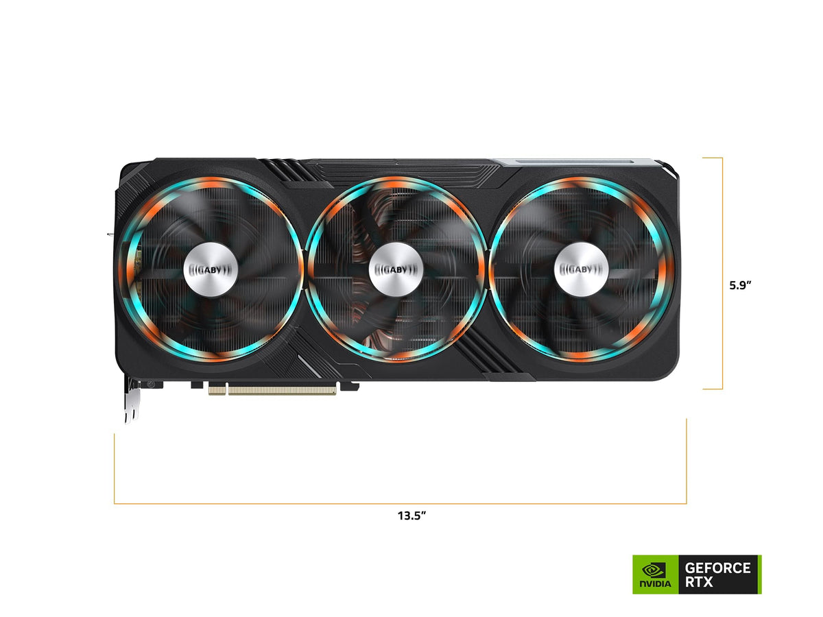 GIGABYTE GeForce RTX 5080 WINDFORCE OC SFF 16G Graphics Card, WINDFORCE Cooling System, 16GB 256-bit GDDR7, GV-N5080WF3OC-16GD Video Card comatible with Desktop