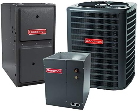 Goodman 5 Ton 16 Seer 120,000 Btu 96% Afue Gas System GSX160601 - CAPF4961D6 - GMEC961205DN - TX5N4