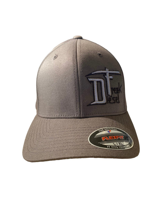 Grey Puffed Diesel Freak Hat