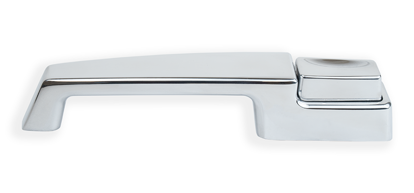 67-72 Chevy & GMC C10 Billet Door Handles, Smooth Detail (Polished)