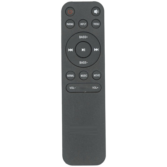 Haier 1.16.202807F0Y Sound Bar Remote Control for 2.1Ch System with Wireless Subwoofer - 116202807F0Y