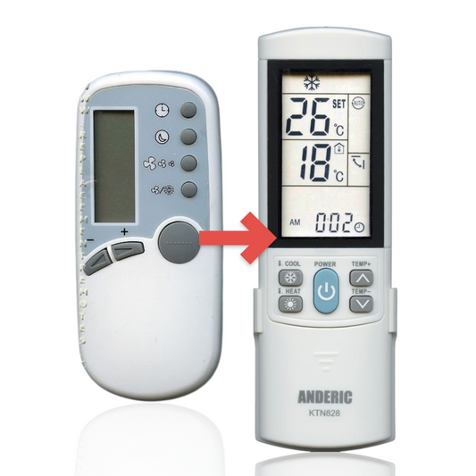 Anderic Substitute for Haier AC562022 Air Conditioner Remote Control [KTN828]
