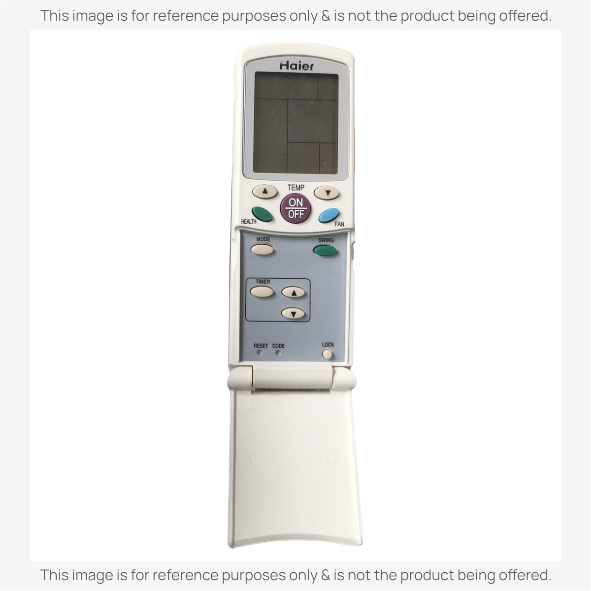 Anderic Substitute for Haier YRH17 Air Conditioner Remote Control [KTN828]