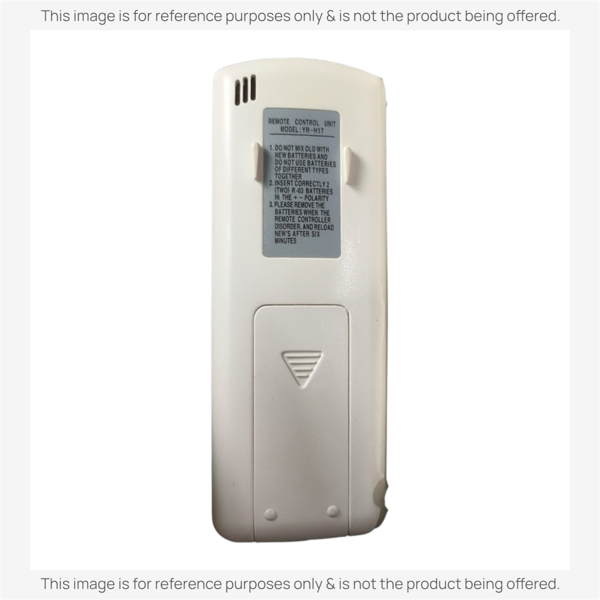 Anderic Substitute for Haier YRH17 Air Conditioner Remote Control [KTN828]