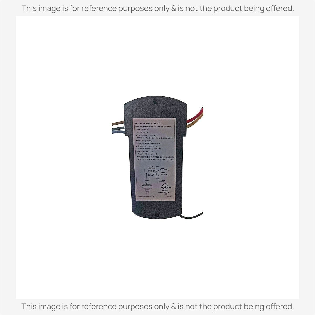 Anderic Substitute Kit for Hampton Bay MR101D Ceiling Fan Receiver [63T-AC83T-KIT]