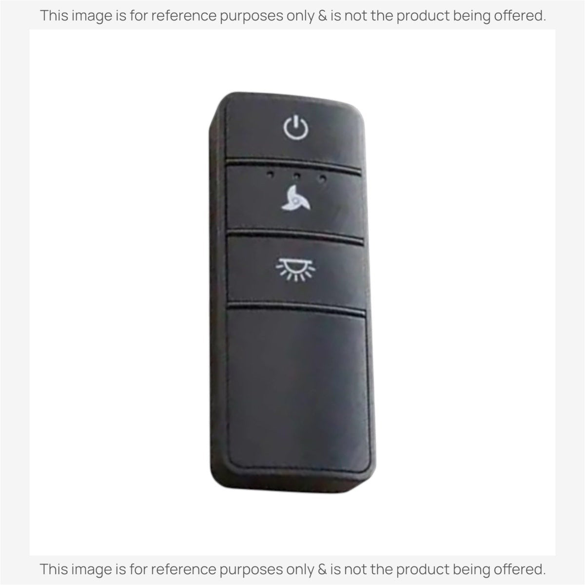 Anderic Substitute Kit for Hampton Bay TX028-LS Ceiling Fan Remote Control [63T-AC83T-KIT]