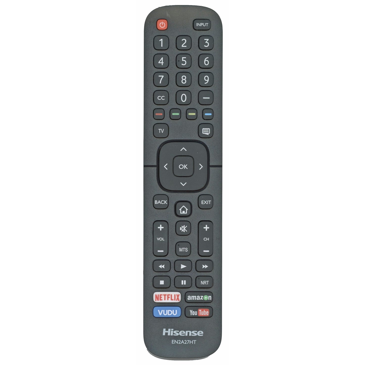 Hisense EN2A27HT TV Remote Control | 2018 - 2019 - EN2A27HT
