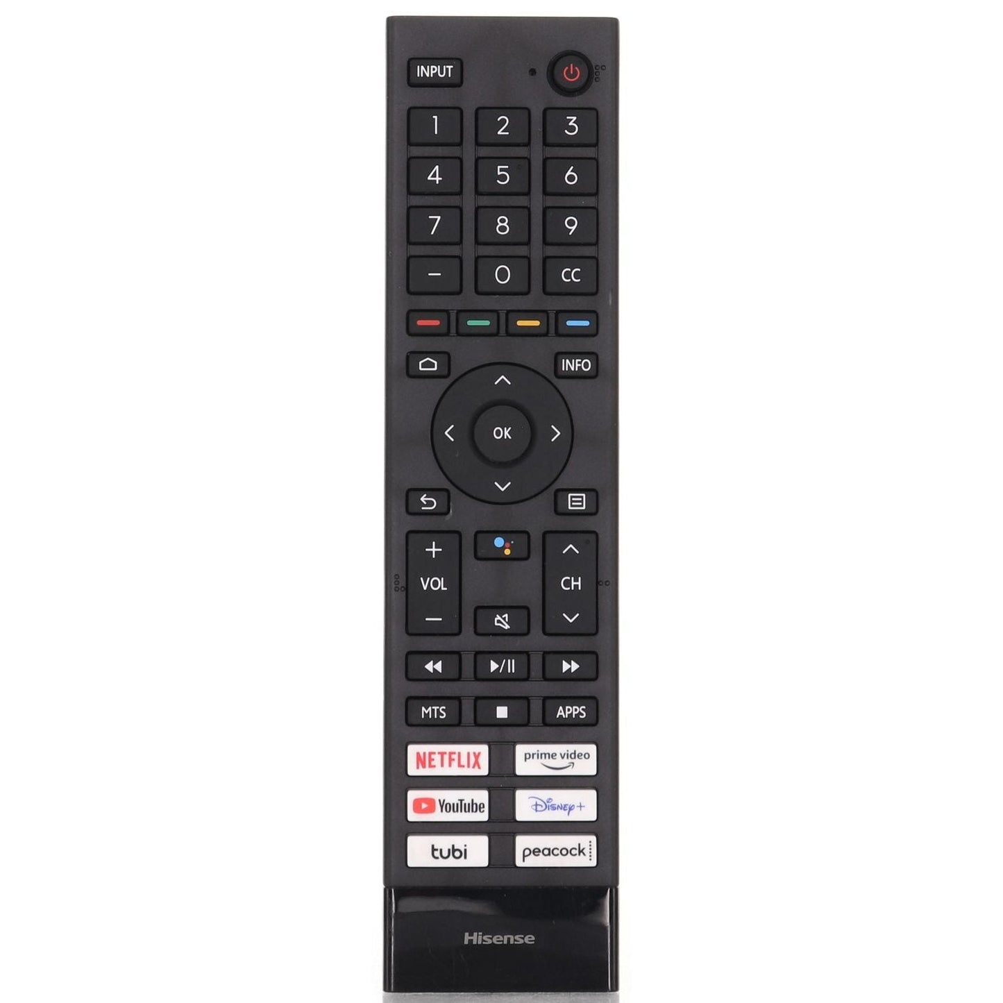 Hisense ERF3J80H GOOGLE TV Remote Control with Voice - 2AVIGBR0001 | 299102