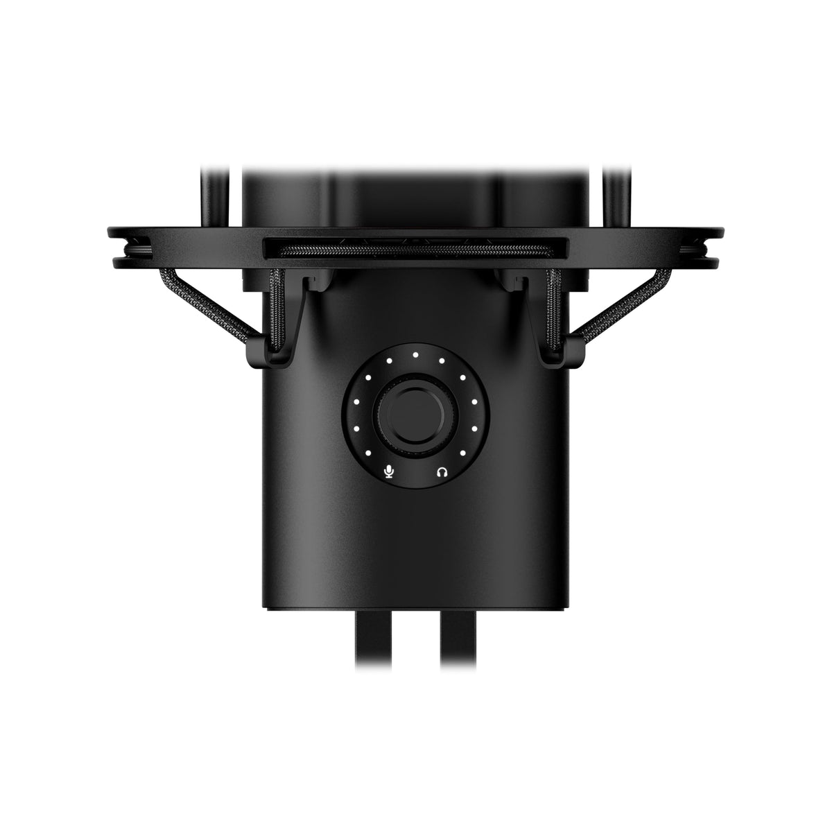 HyperX QuadCast 2 – USB Microphone for Gaming, Streaming and Podcasting, with On-Board Controls, LED Lighting, Removable Shock Mount, PC, Mac, PS5, PS4, USB-C - Black