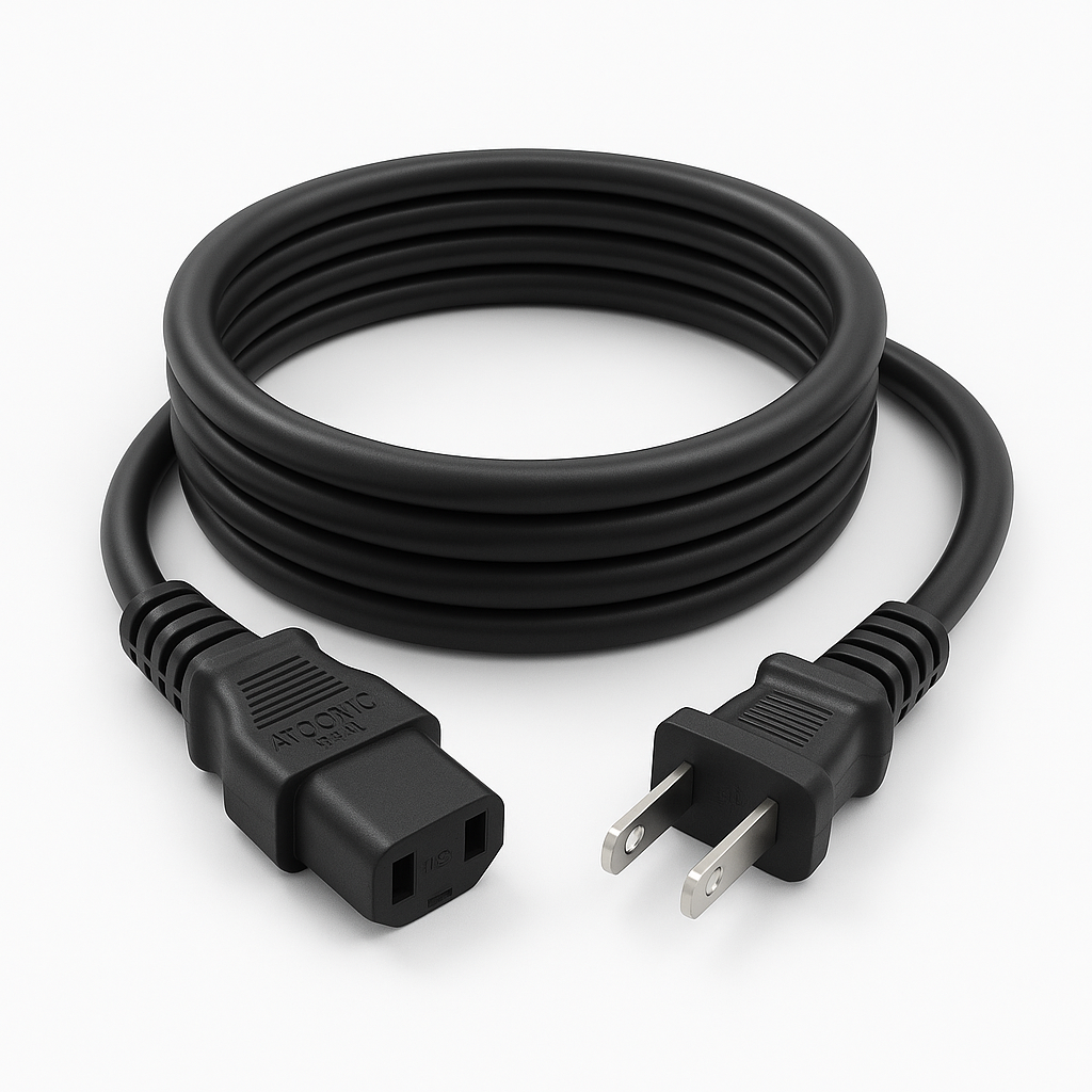 Dan's Originals 963611501370S AC Power Cable Cord For Marantz AV | 6 FT | NEMA 1-15P to C17 - 963611501370S