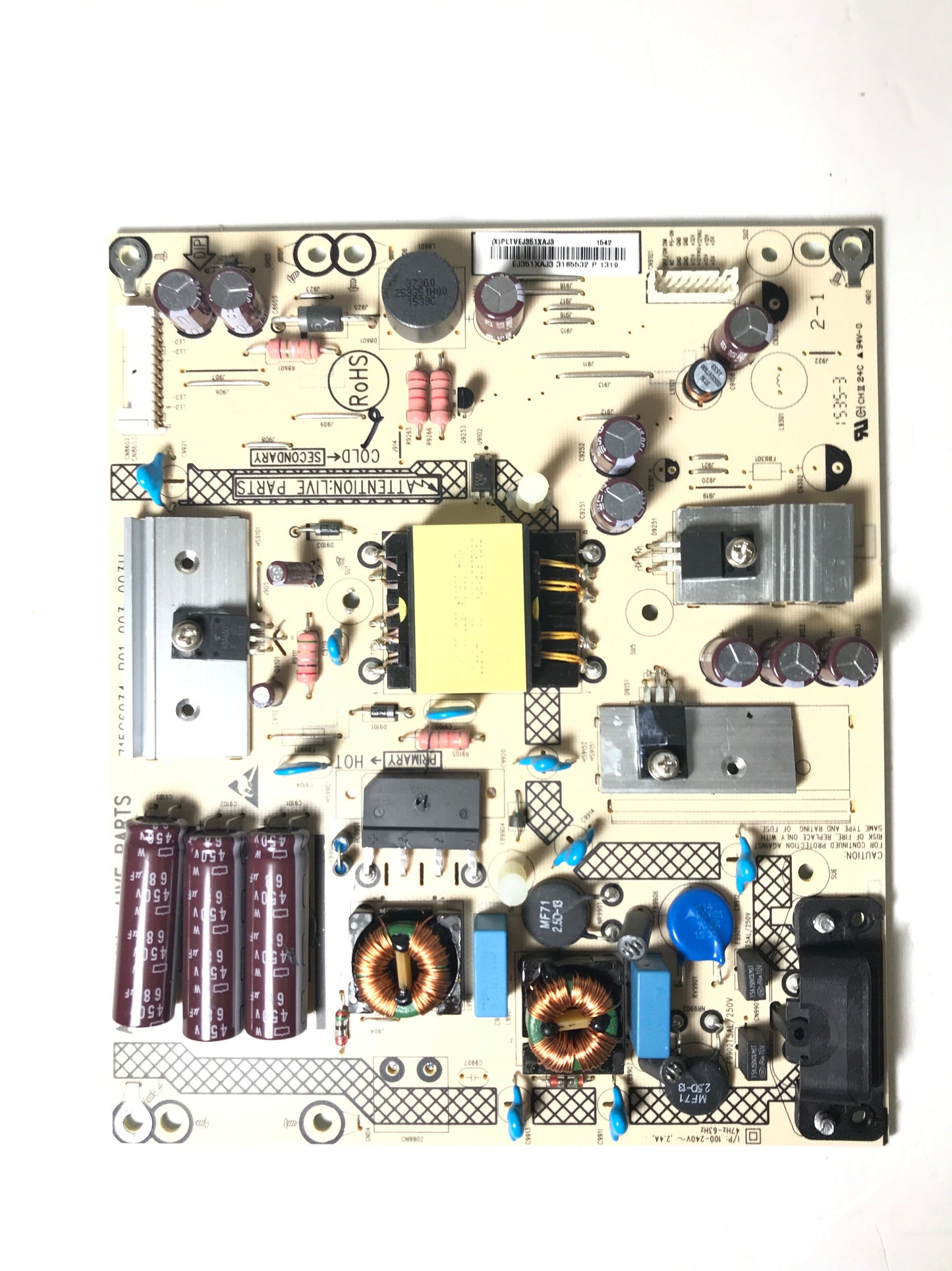 Sharp PLTVEJ351XAJ3 Power Supply Unit