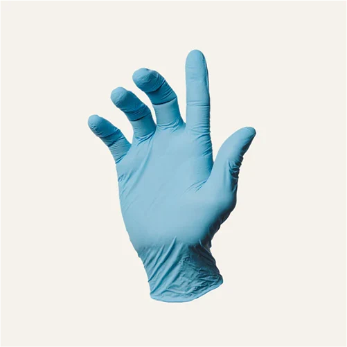 First Glove 4 Mil Blue Nitrile Disposable Exam Gloves