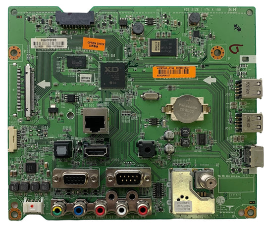 LG EBT63318701 Main Board for 42LY540S-UA.AUSWLJR