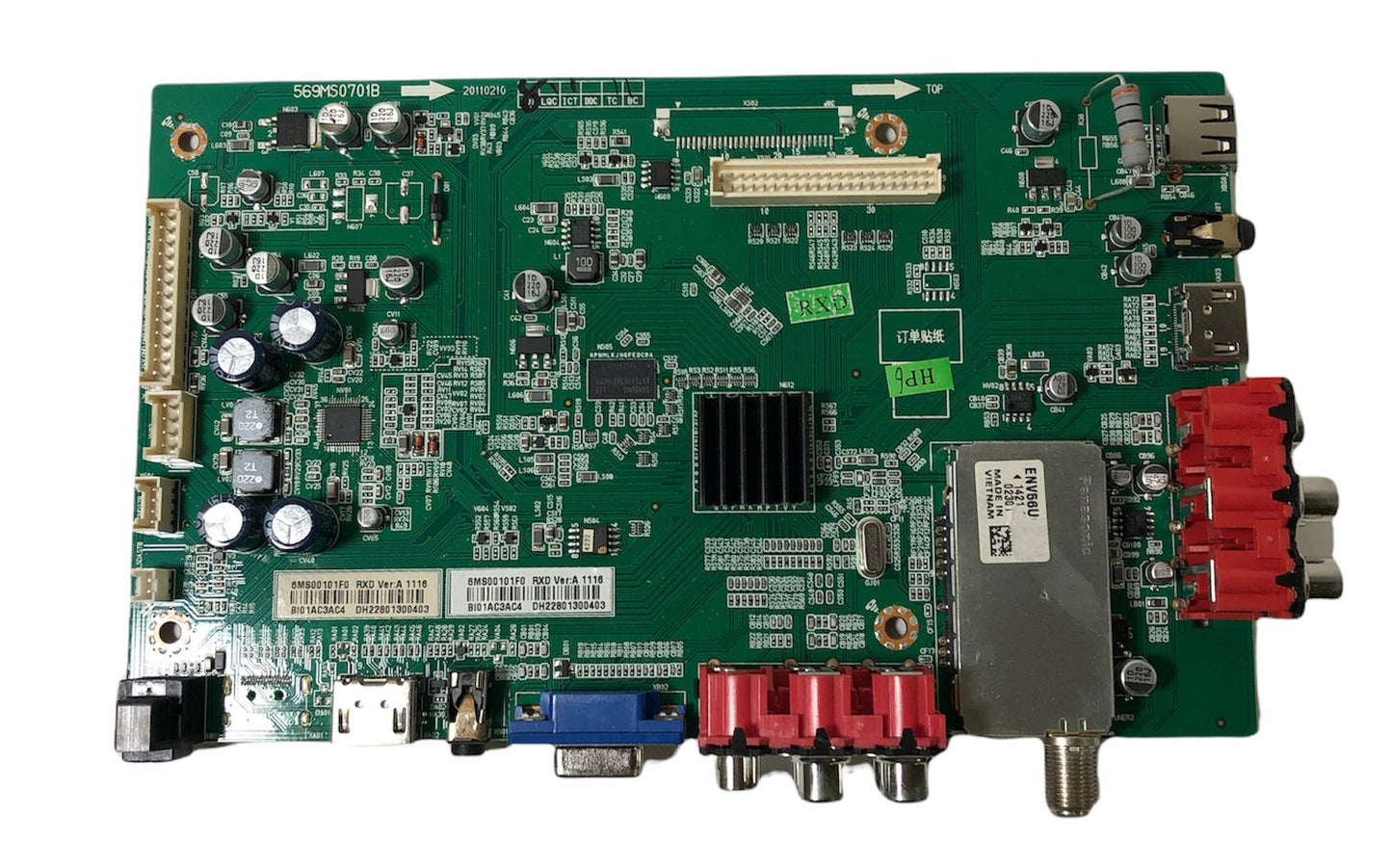 Dynex 6MS00101F0 (569MS0701B) Main Board for DX-32L220A12