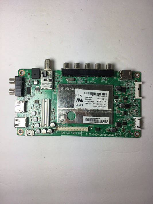 Vizio 756XECB02K021 Main Board for E390-A1