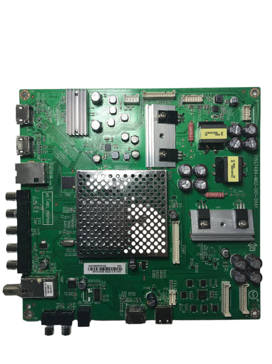 Vizio 756TXFCB02K0760 Main Board for D50-D1 (LTMWTQCS Serial)
