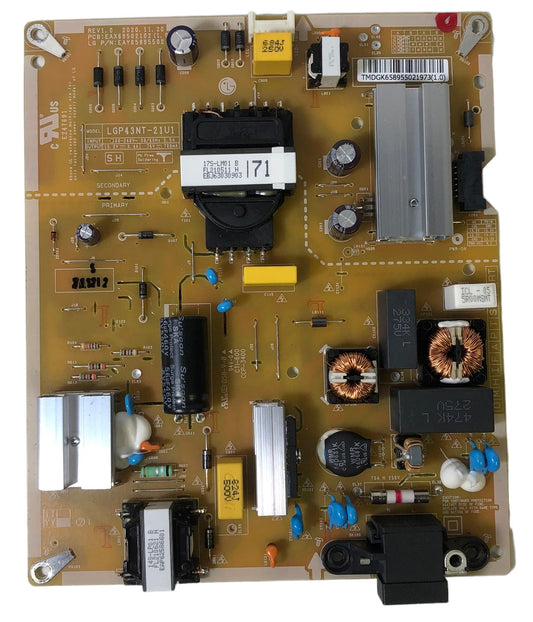 LG EAY65895502 Power Supply/LED Driver Board
