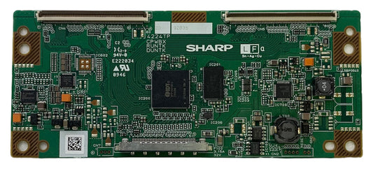 Sharp RUNTK4224TPZD (CPWBX4224TPZD, DUNTK4224TPZD) T-Con Board