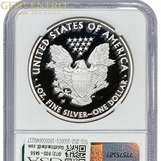 2011-W Silver Eagle NGC PF 69 UC 25th Anniversary