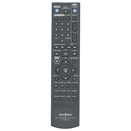 Insignia 6711R1P107Z DVD/VCR Remote Control
