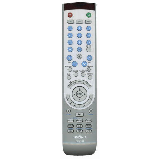 Insignia RC260I INSIGNIA TV/DVD Combo Remote Control - ES06195