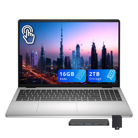 Inspiron 14 5441 Laptop - 14-inch FHD+ (1920x1200) 16:10 Display, Snapdragon X Processor X1-26-100, Qualcomm Adreno GPU, 16GB RAM, 512GB SSD, FHD RGB Camera, Windows 11 Home, Copilot+ PC - Titan Grey