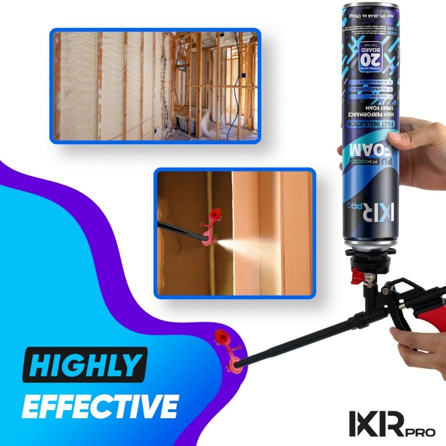 Spray Foam Insulation Can - Contractor Bulk Pallet | IxirPro