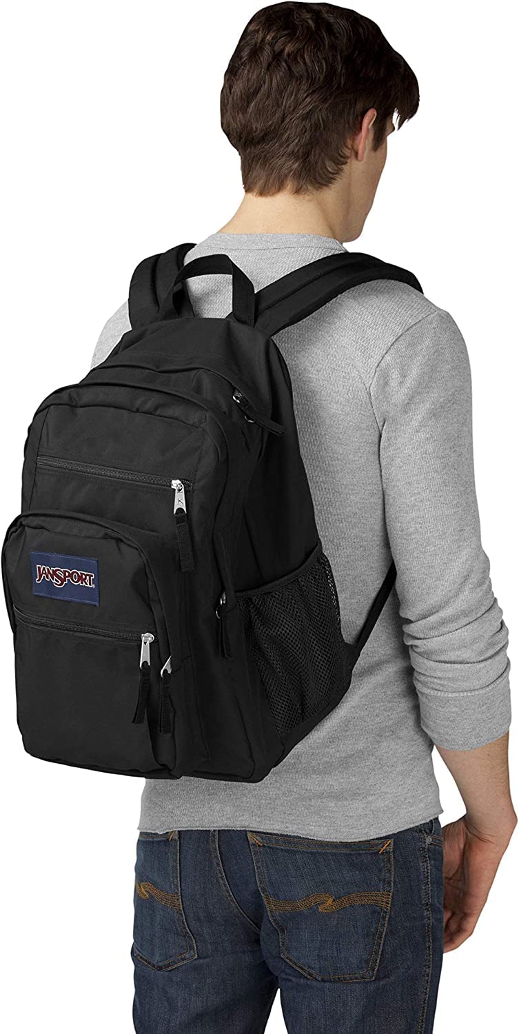 JanSport Big Student Backpack (Black/Black, One Size)
