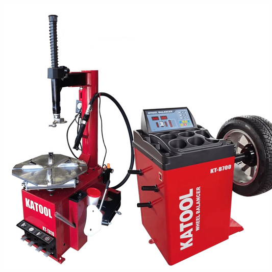 Katool KT-T810 Tire Changer & KT-B700 Wheel Balancer Combo