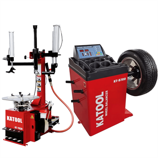 Katool KT-T830 Tire Changer & KT-B700 Wheel Balancer Combo