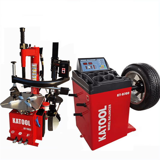 Katool KT-T835 Tire Changer & KT-B700 Wheel Balancer Combo