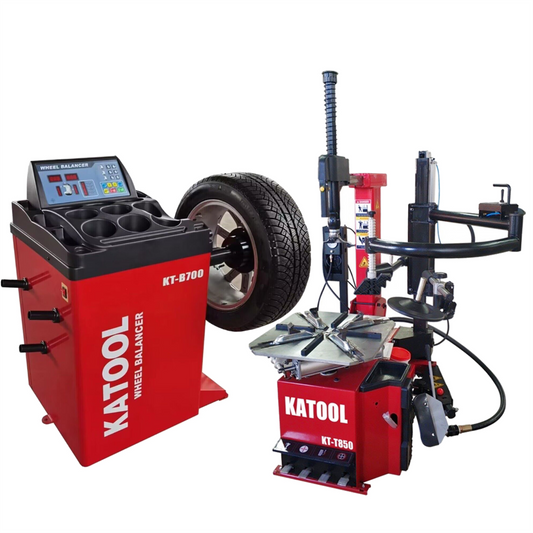 Katool KT-T850 Tire Changer & KT-B700 Wheel Balancer Combo