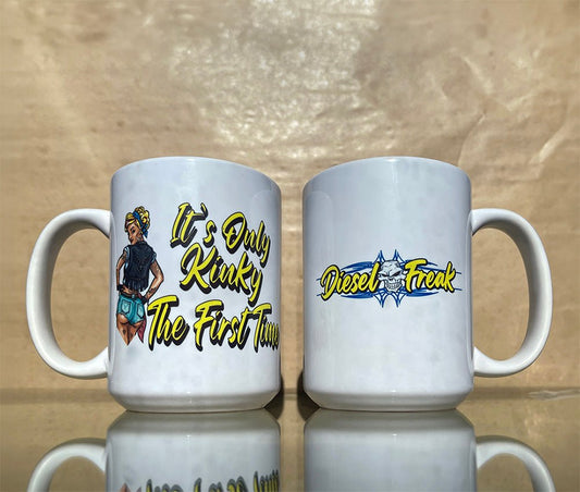 Kinky Pinstripe Coffee Mug