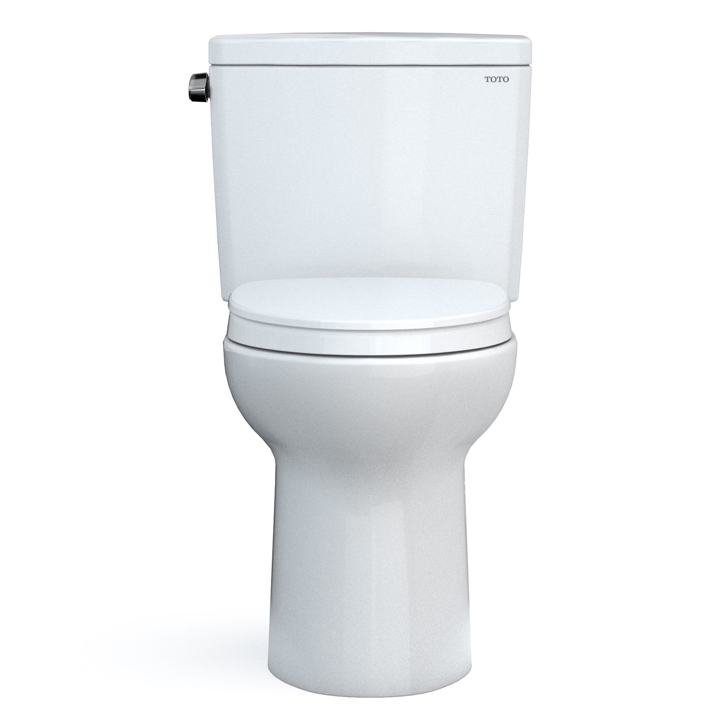 TOTO Drake Two-Piece 1.6 GPF Tornado Flush Toilet with SoftClose Seat, Washlet+ Ready
