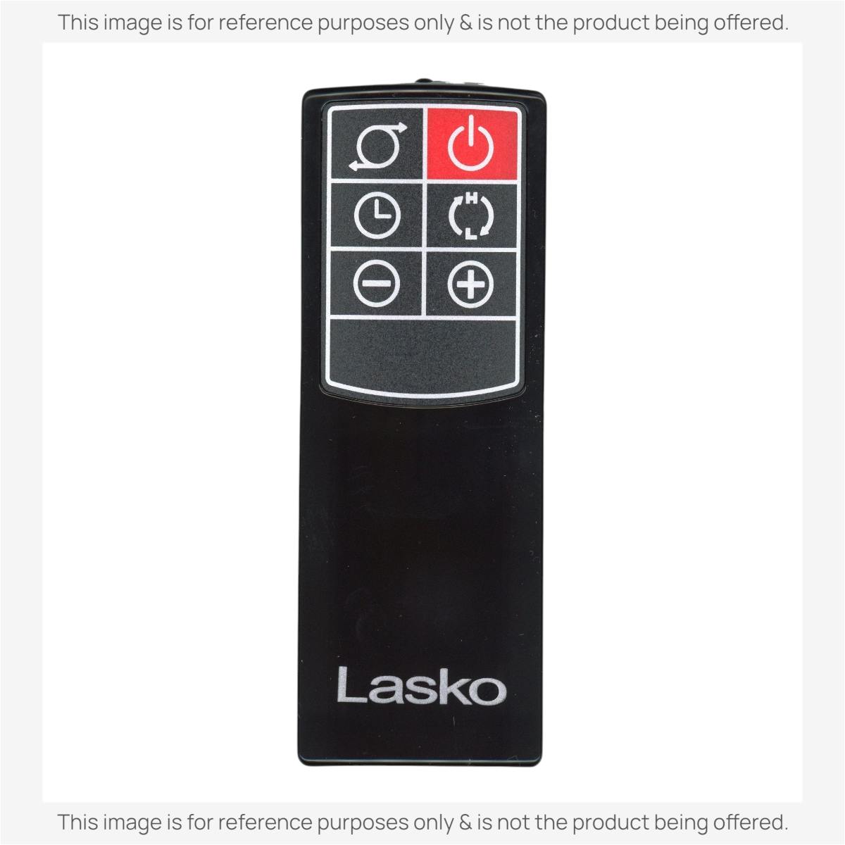 Anderic Substitute for Lasko CC24910 Cyclonic Digital Ceramic Space Heater Remote Control 2033683A [RRFAN100A]